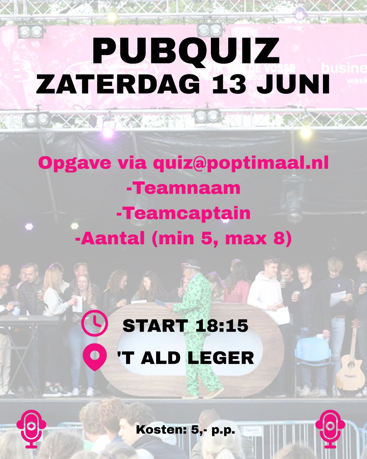 Poptimaal Pubquiz